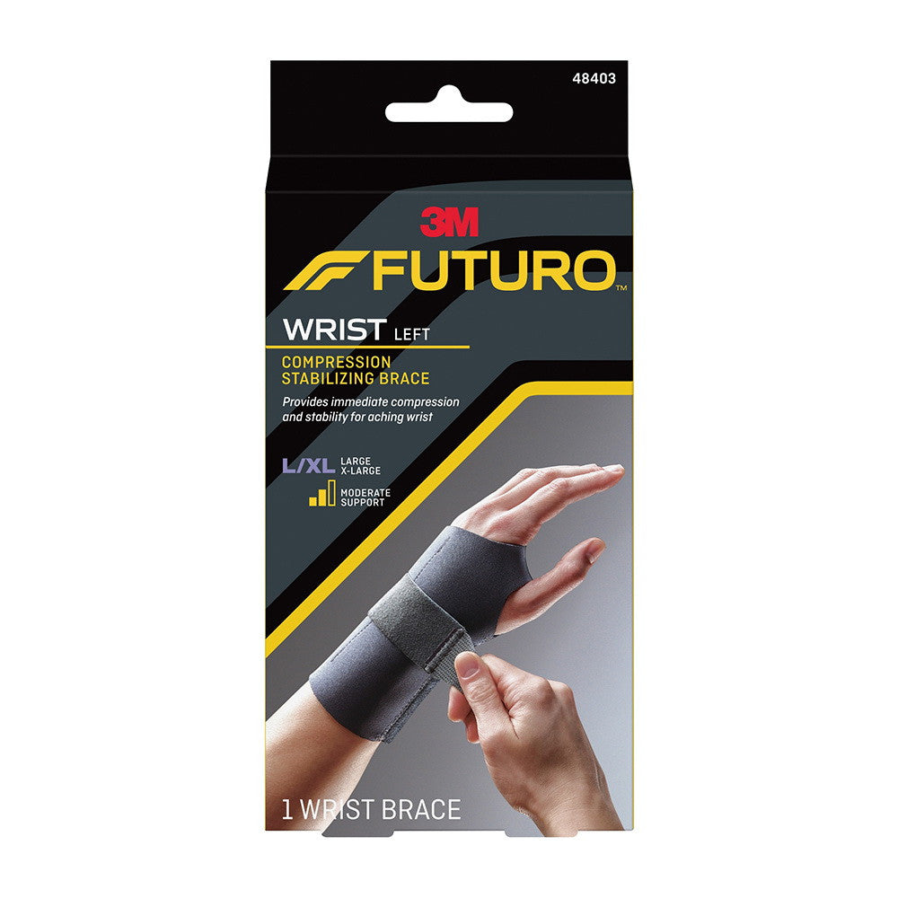 Futuro Energizing Left Hand Wrist Support, Large/X Large - 1 Ea